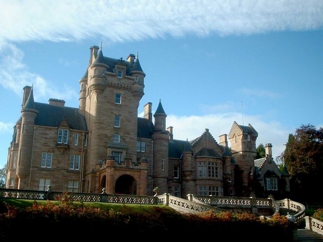 Fotograma del castillo de The Traitors en las Tierras Altas de Escocia