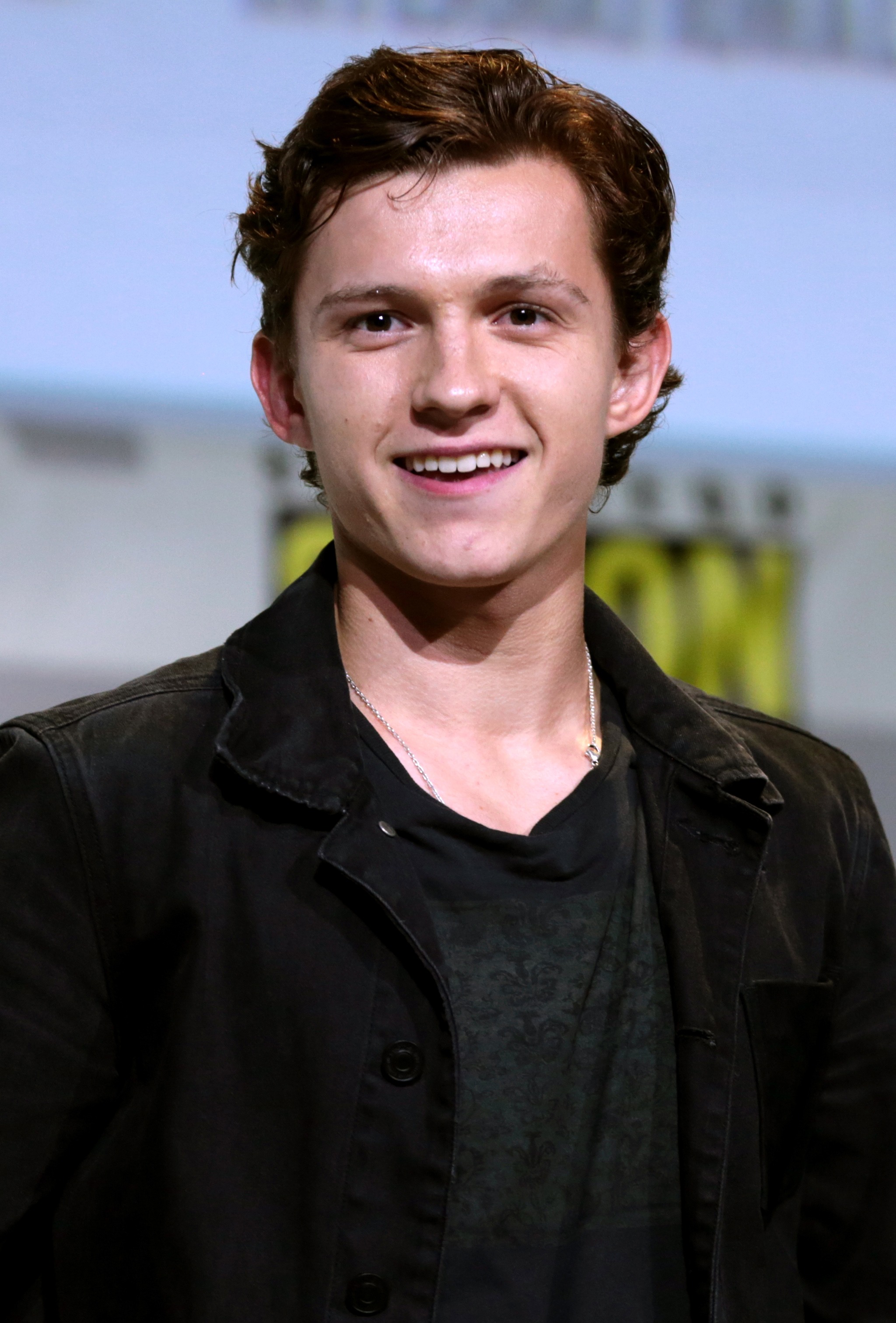 Tom Holland durante la presentación del proyecto sobre Fred Astaire