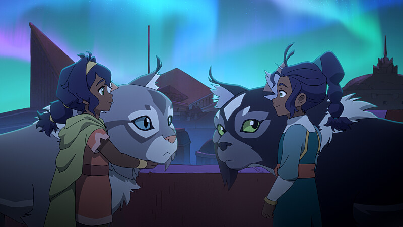 Reparto de Avatar: Seven Havens durante el panel de la New York Comic Con
