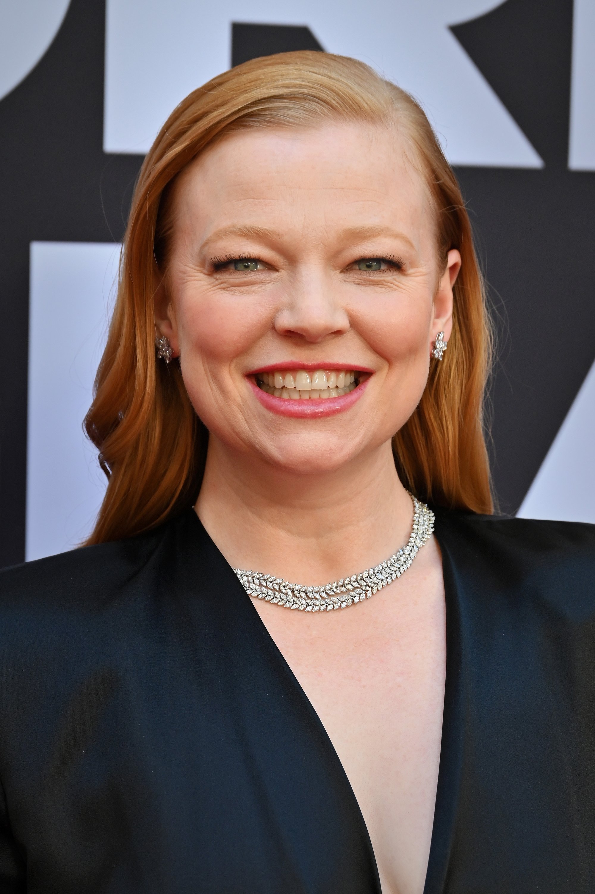 Foto de Sarah Snook durante una presentación oficial de HBO