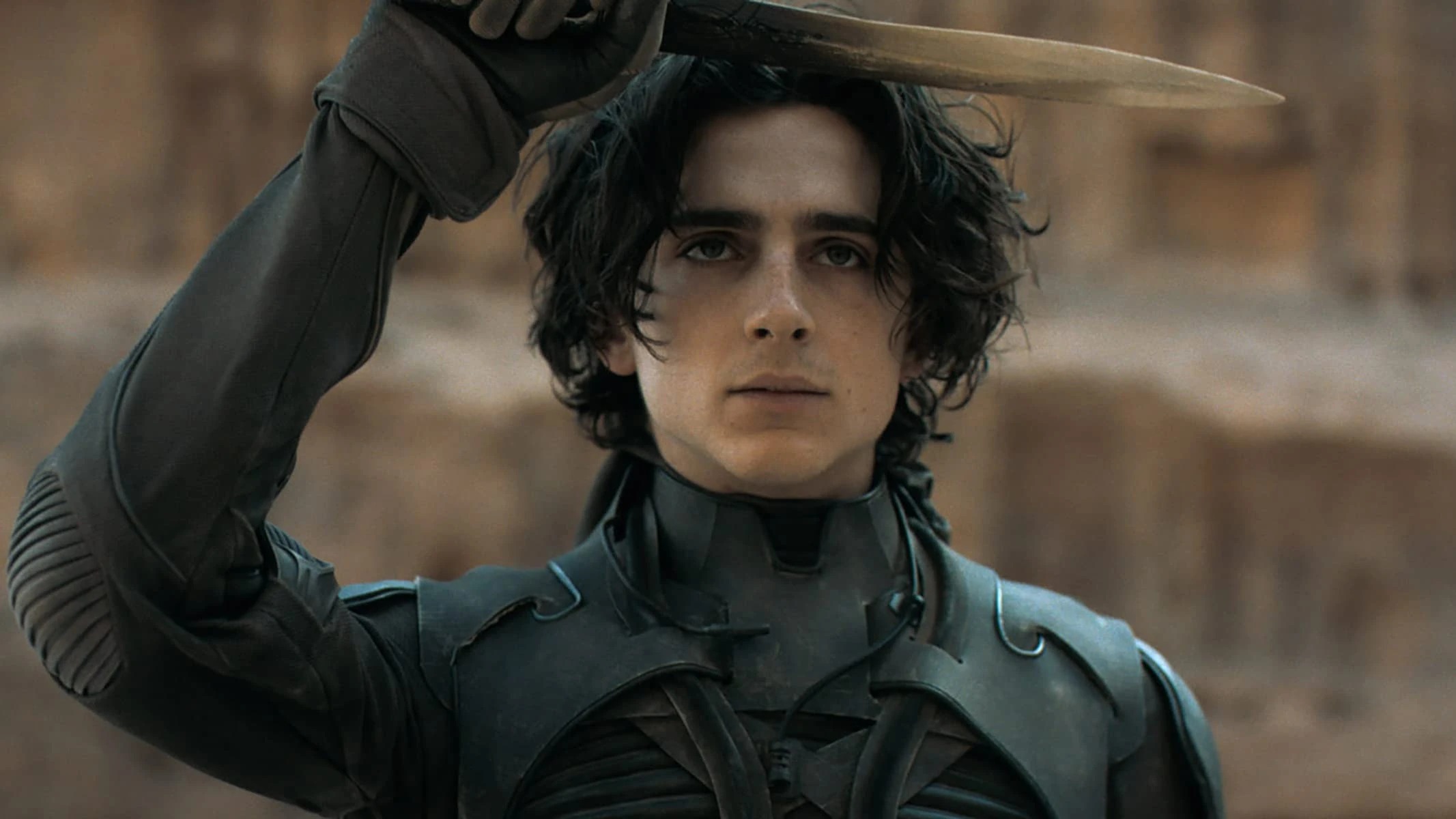 Timothée Chalamet como Paul Atreides en una escena de Dune: Part Three