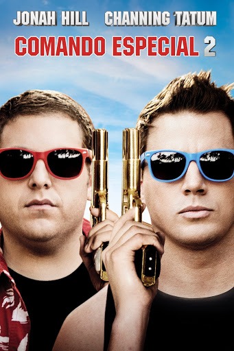 Jonah Hill y Channing Tatum caracterizados como Schmidt y Jenko en una escena de la saga Comando especial
