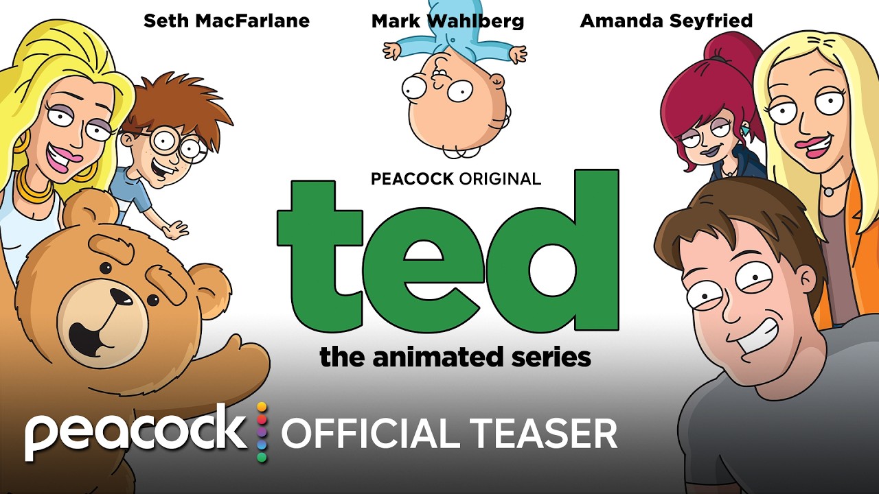 Mark Wahlberg y Amanda Seyfried regresan para la serie animada de Ted en Peacock