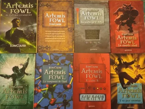 Arte conceptual o portada de las novelas de Artemis Fowl