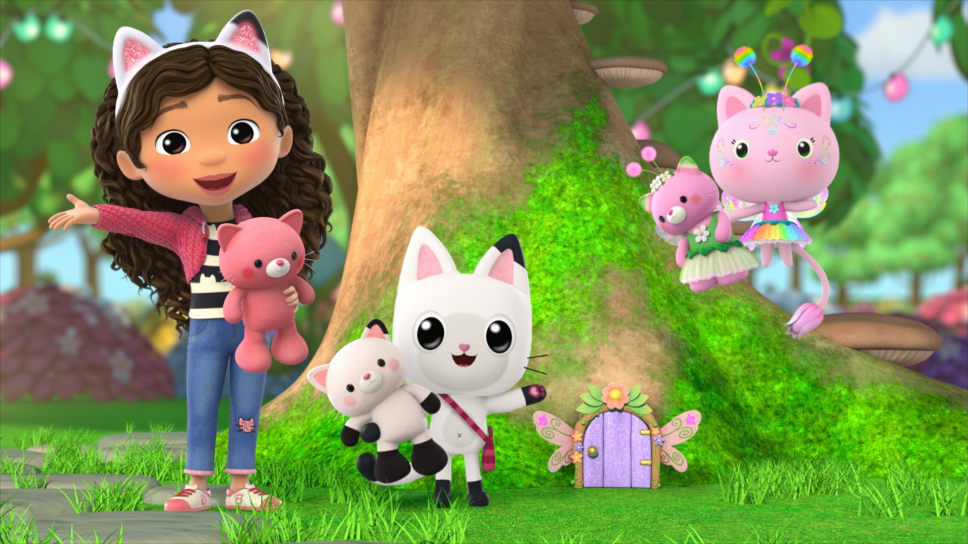 Foto de Doozie, la hermana de Gabby, en el nuevo spinoff Doozie's Doghouse